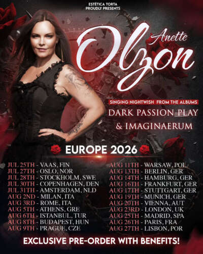 Anette European Dates